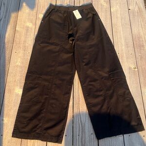 Cotton On: Black Elastic Waist Cargo Pants